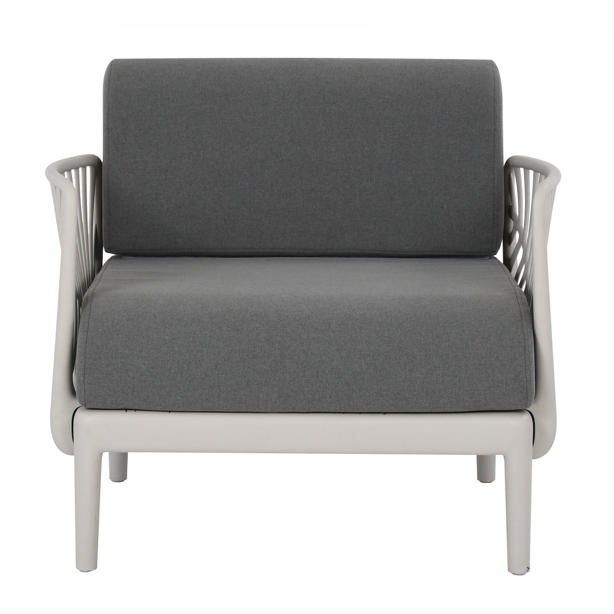 Modular Patio Armchair, Grey