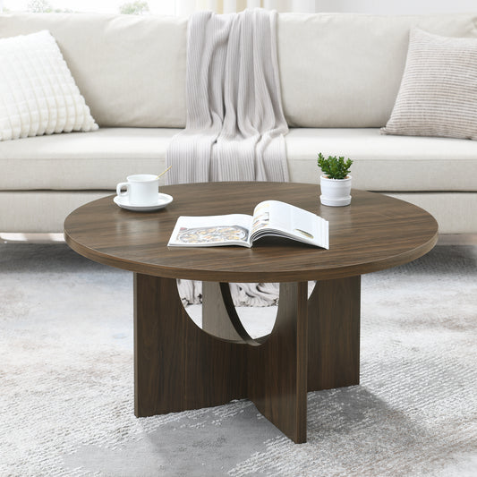 Modern minimalist coffee table, solid wood coffee table, Nordic style coffee table, simple design, suitable for both home and office.