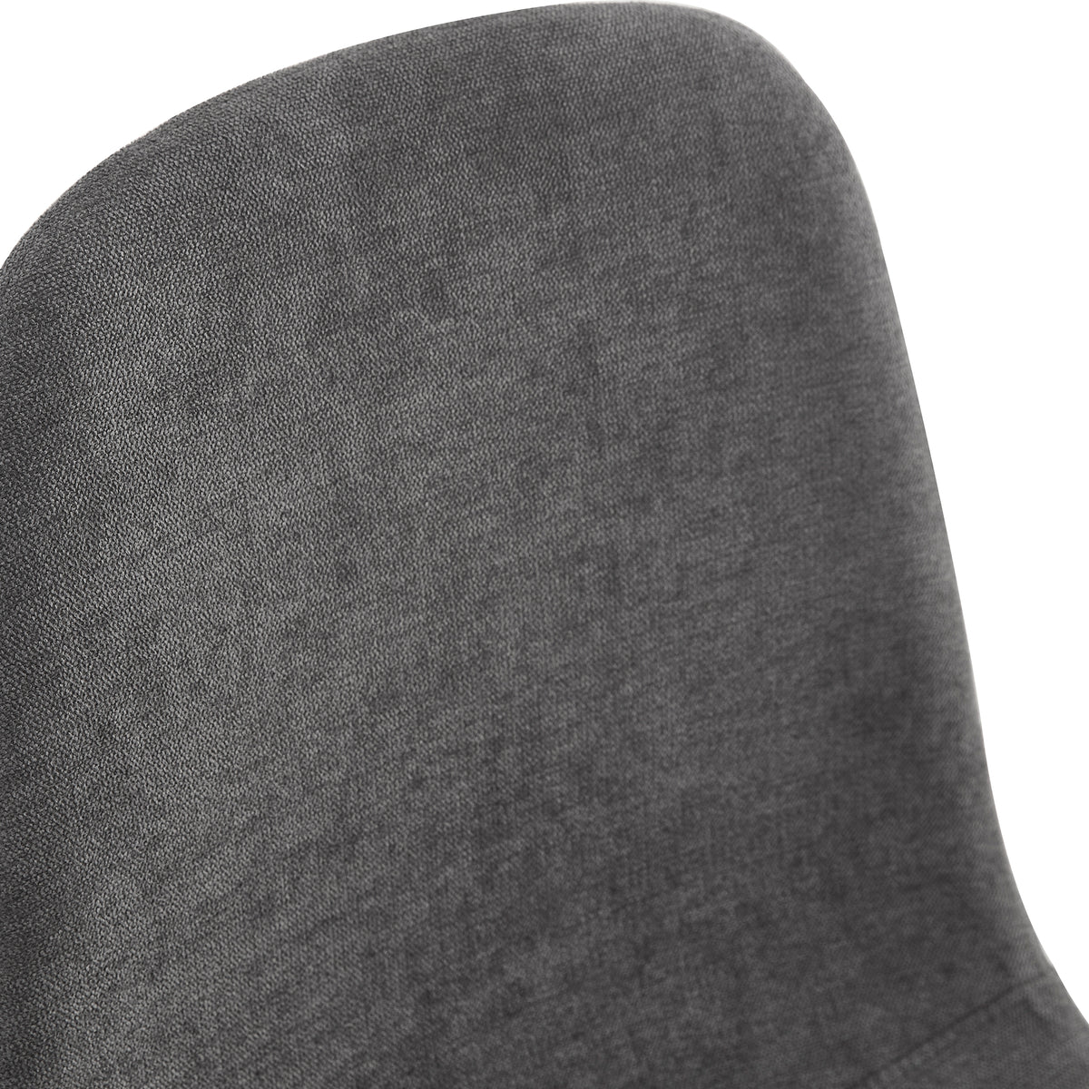 Comfortable Linen-Cotton Dining Chair Set - Six Pieces in Dark Gray.Integrated Seat and Backrest,Linen-Cotton Material,Modern Home Matching.W1151124300