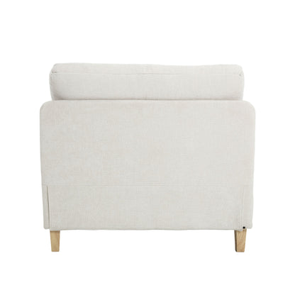 Foldable sofa bed recliner, 3-in-1 convertible sleeper, mid-century modern decor, suitable for small spaces, with three pillows, can be placed in the bedroom study room guest