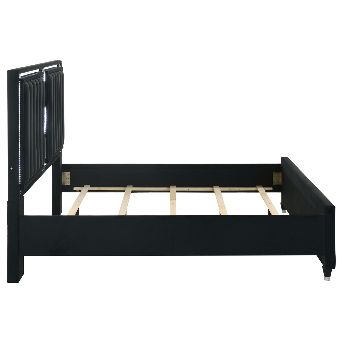 Roland Black Eastern King 4-piece Bedroom Set