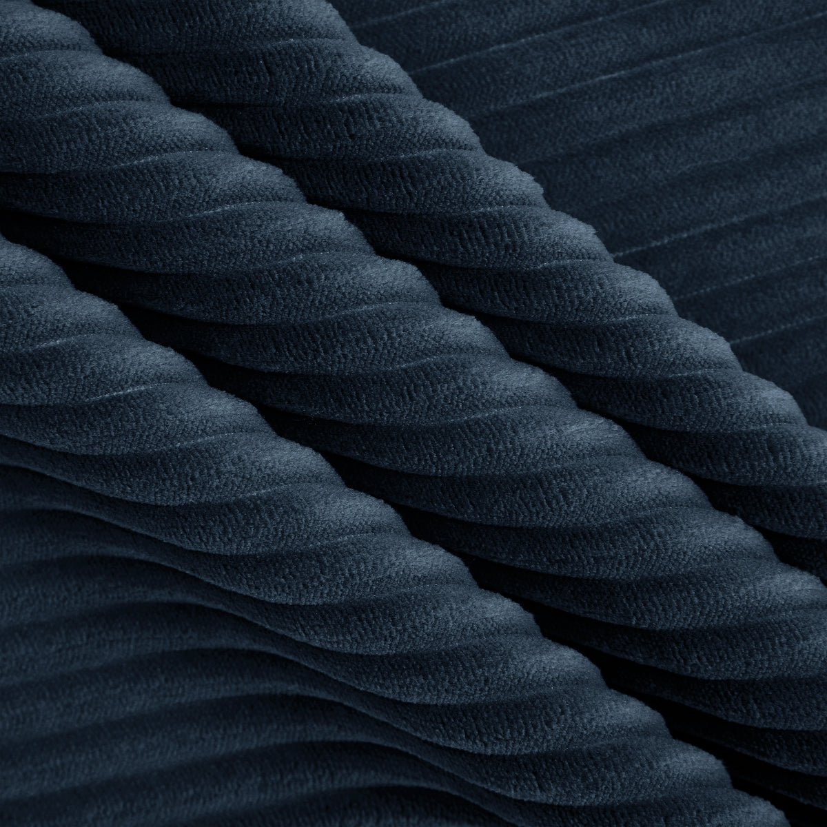 Ottoman Corduroy -Blue
