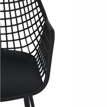 Patio Bistro Set, Black