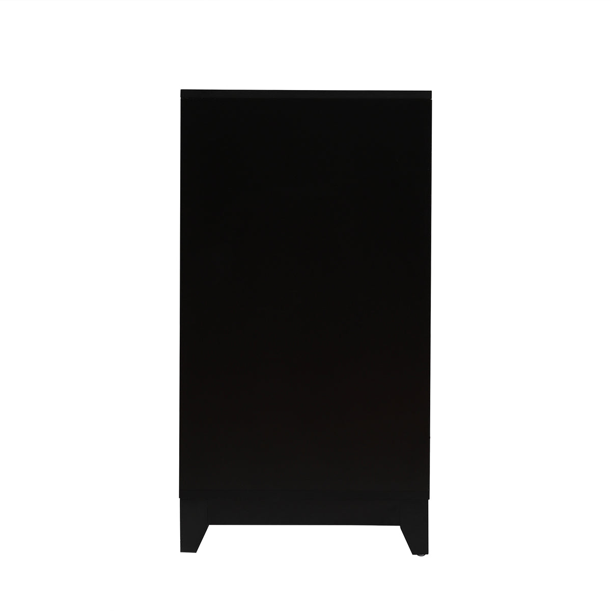 VIBE HAUS TV Stand for TVs up to 65 Inches, Modern Entertainment Center Media Console Cabinet with 2 Spacious Storage Space, Solid Wood Legs for Living room(Same SKU:N724P206551B)