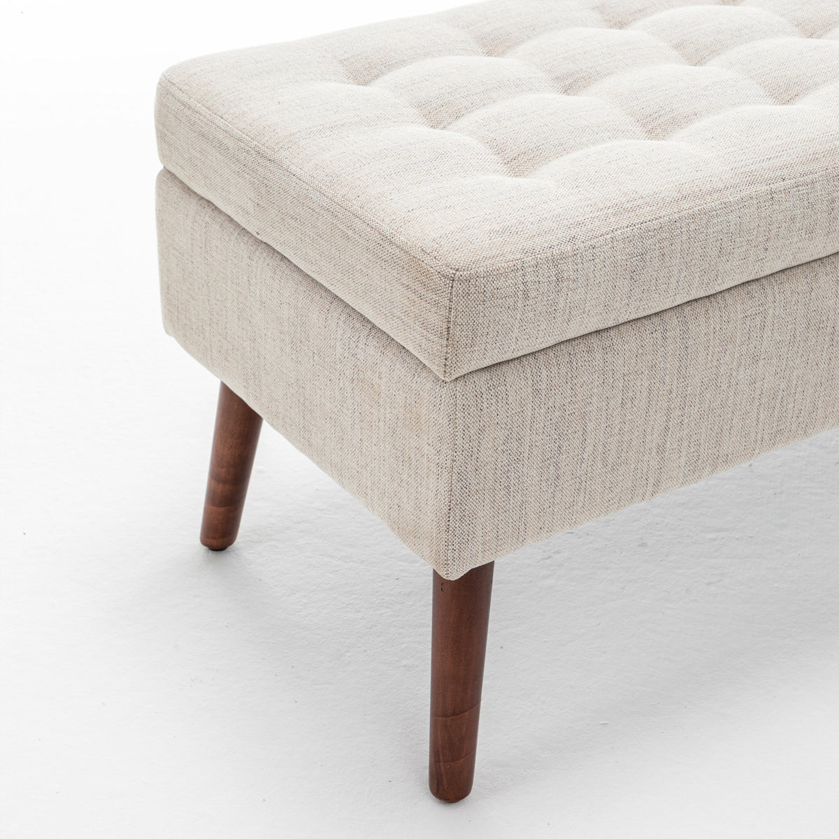 Storage Bench with Storage Bench for Bedroom End of Bed Bench Foot of Bed Bench Entryway Bench Storage Ottoman Bench 43.7" W x 18.1" D Off
