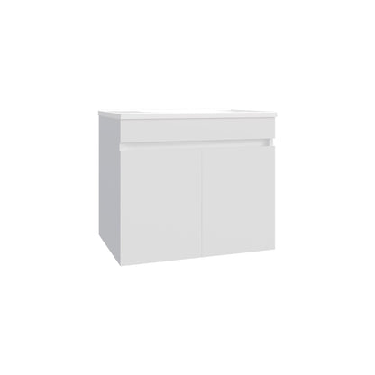 Bathroom Vanity with Sink, 2 Doors, 2 Shelves