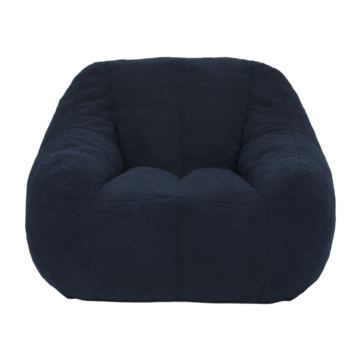 Bean Bag Chair with Filler, Bean Bag Sofa with Tufted Soft Stuffed Filling, Fluffy and Lazy Sofa, Comfy Cozy BeanBag Chairs with Memory Foam for Dorm, Apartment, Living Room