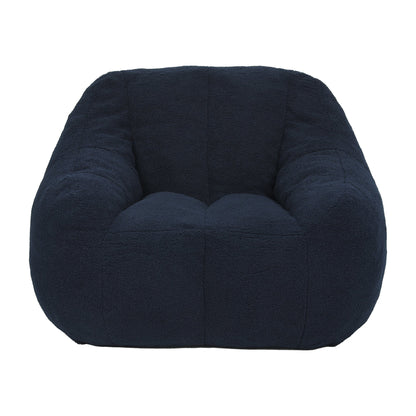Bean Bag Chair with Filler, Bean Bag Sofa with Tufted Soft Stuffed Filling, Fluffy and Lazy Sofa, Comfy Cozy BeanBag Chairs with Memory Foam for Dorm, Apartment, Living Room