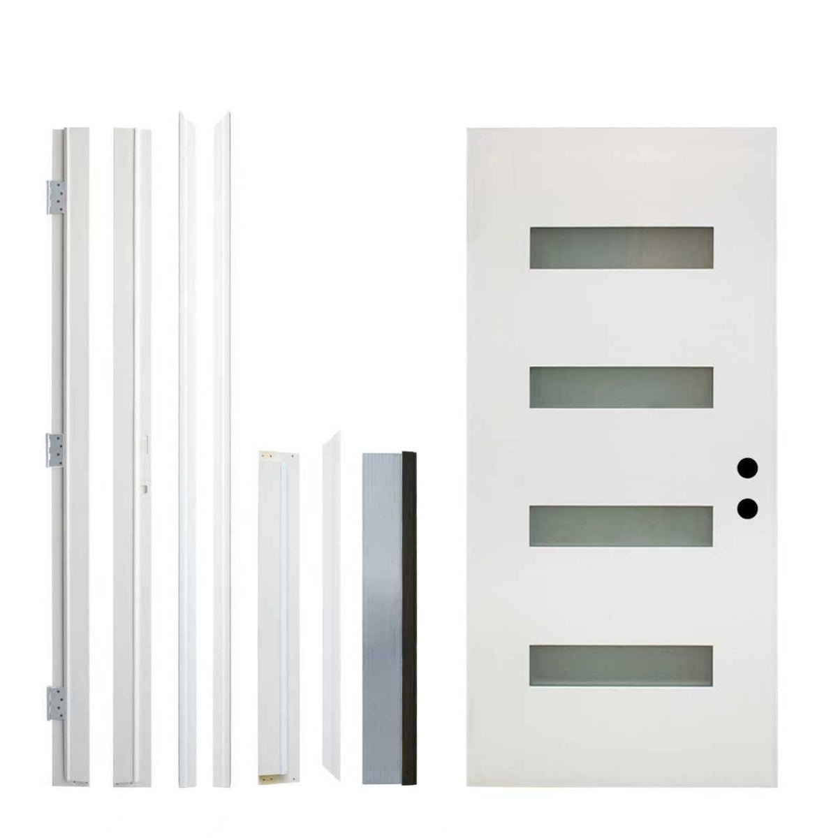 36'' x 80'Fiberglass Entry Door Frame,Left hand inswing 4-9/16 Fiberglass Door Jambs