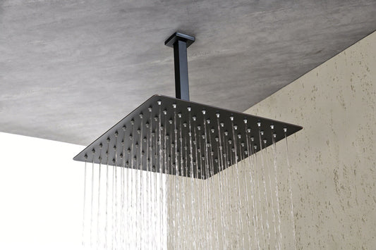 Ceiling Mount 10 Inch Rain Shower Head High Pressure Rainfall Showerhead