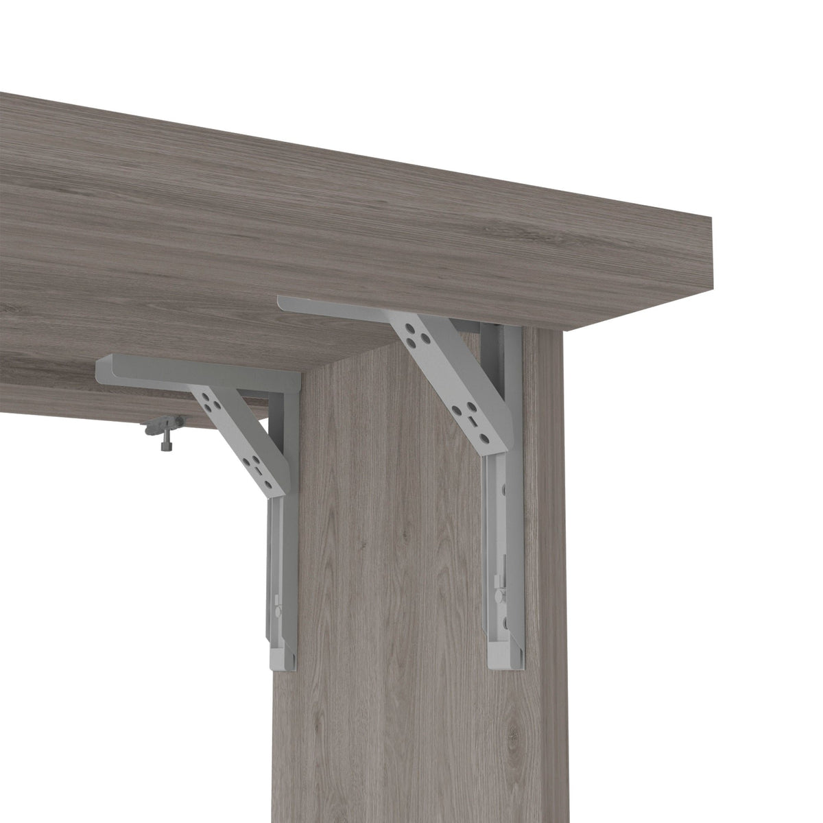 Dalton Foldable Table with Base and Shelves