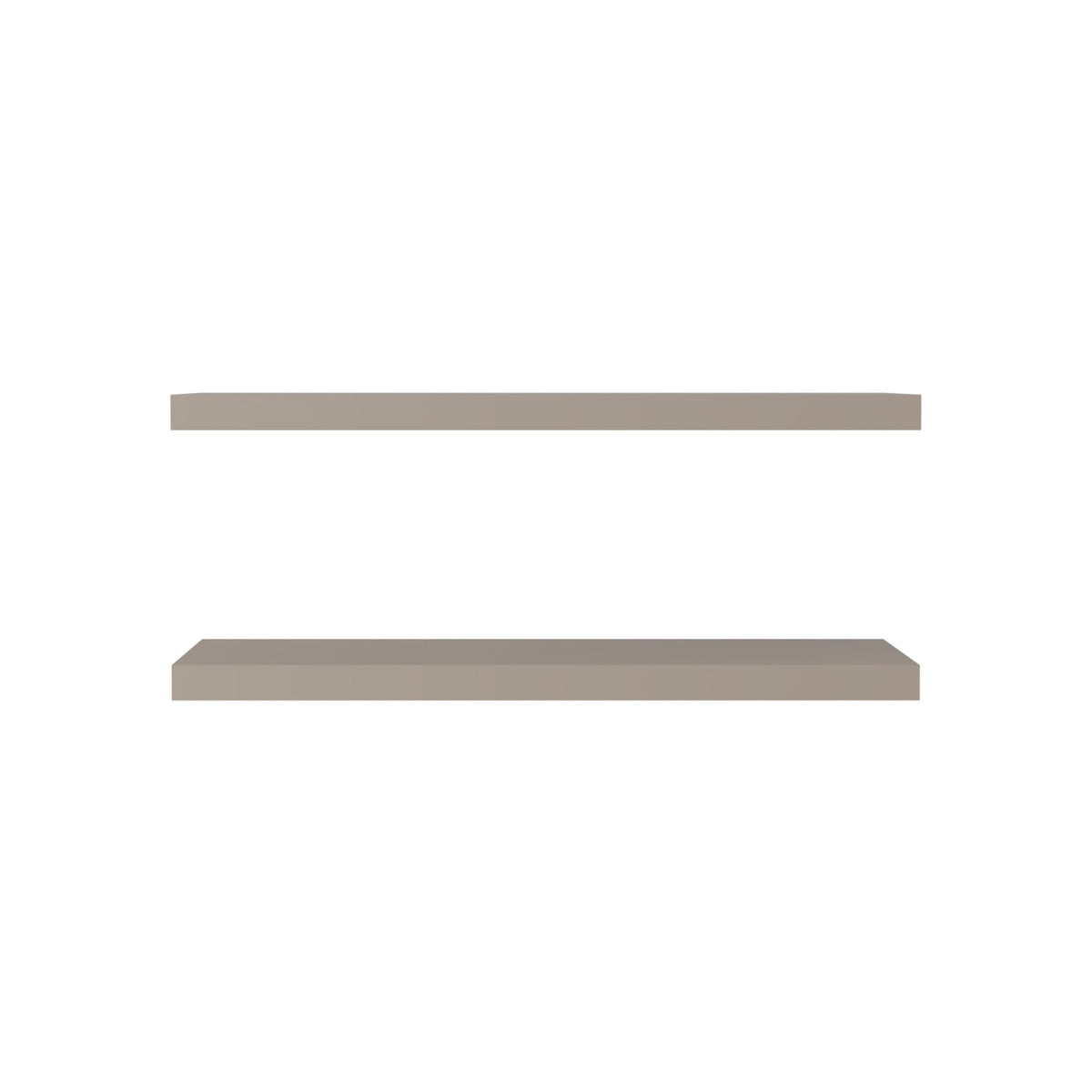 Ecco 31.5" Wide  Floating Shelves Set of 2, Shelves for Wall Decor for Bedroom, Bathroom Storage Shelves, Book Shelves for Living Room – Model B200P235853
