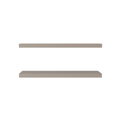 Ecco 31.5" Wide  Floating Shelves Set of 2, Shelves for Wall Decor for Bedroom, Bathroom Storage Shelves, Book Shelves for Living Room – Model B200P235853