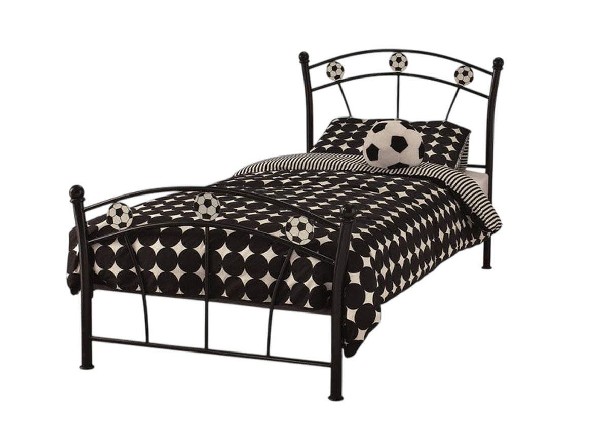 Heavy Duty Metal Twin Bed Frame Platform with Sturdy Support Slats, No Box Spring Needed, Noise Free Metal Twin Size Bed for Kids Teen Adult Bedroom Guest Room