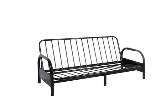 Alfonso Black Finish Adjustable Sofa Frame (Cushion not included)