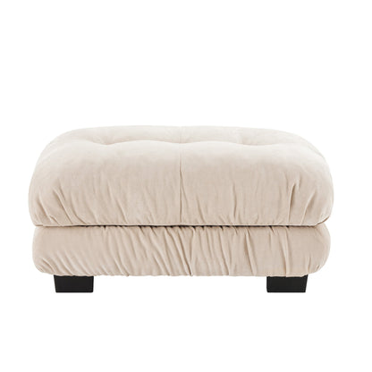 27 Ottoman - Light Coffee