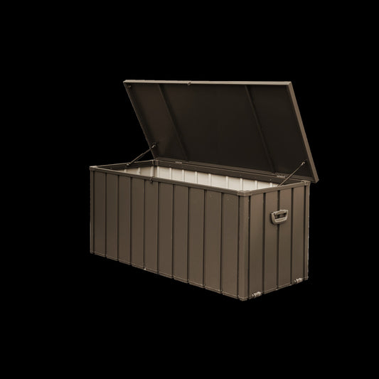 160 Gallon Outdoor Storage Deck Box Waterproof, Large Patio Storage Bin for Outside Cushions, Throw Pillows, Garden Tools