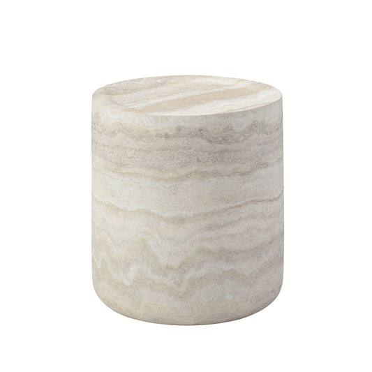 15.75 inch Faux MARS marble Pattern Coffee Tables for Living Room Round Tea table for Living Room, No Need Assembly.(Same Sku:W876P195602)