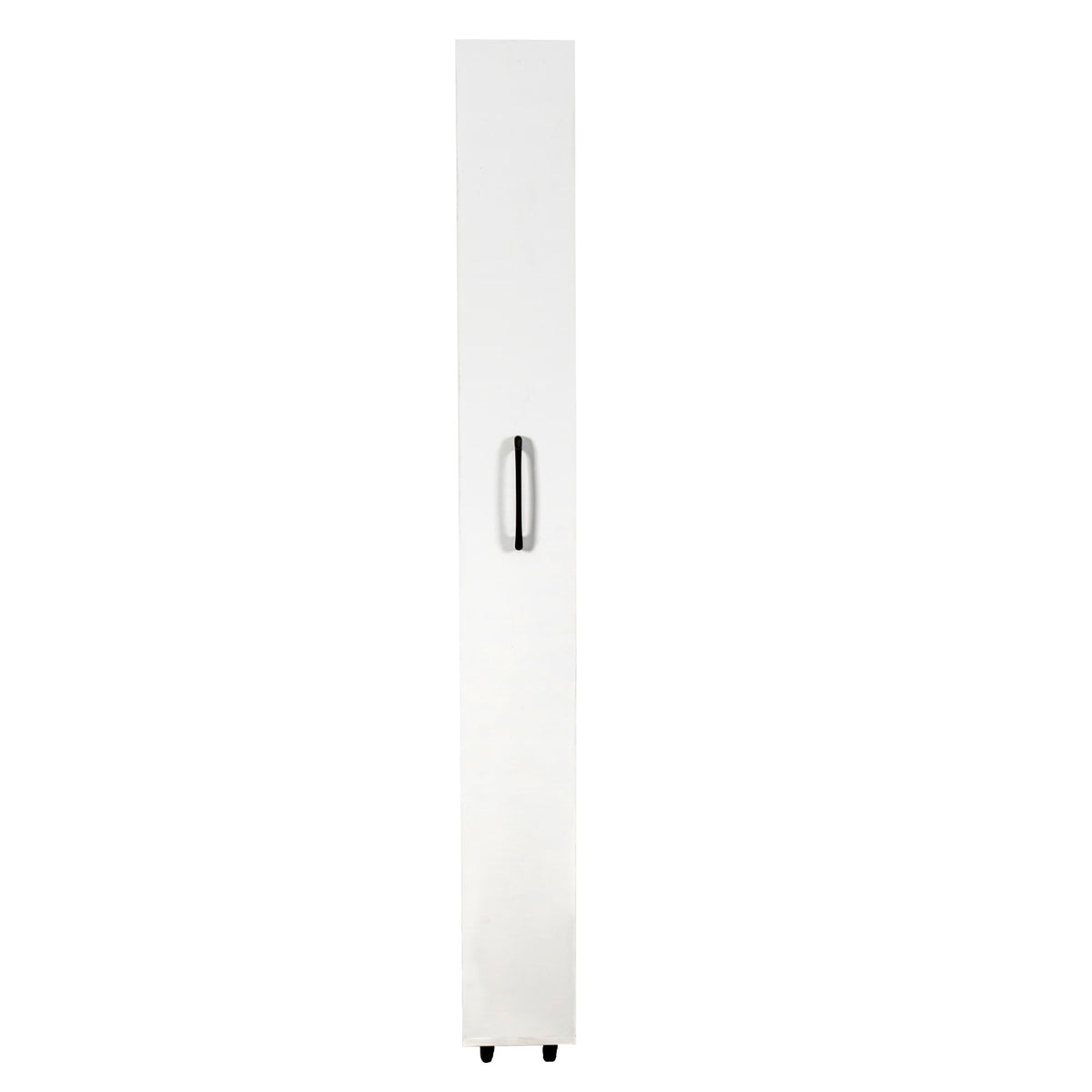 7 Tier multi-functional pull-out multi-tier storage Single-sided open shelf – White