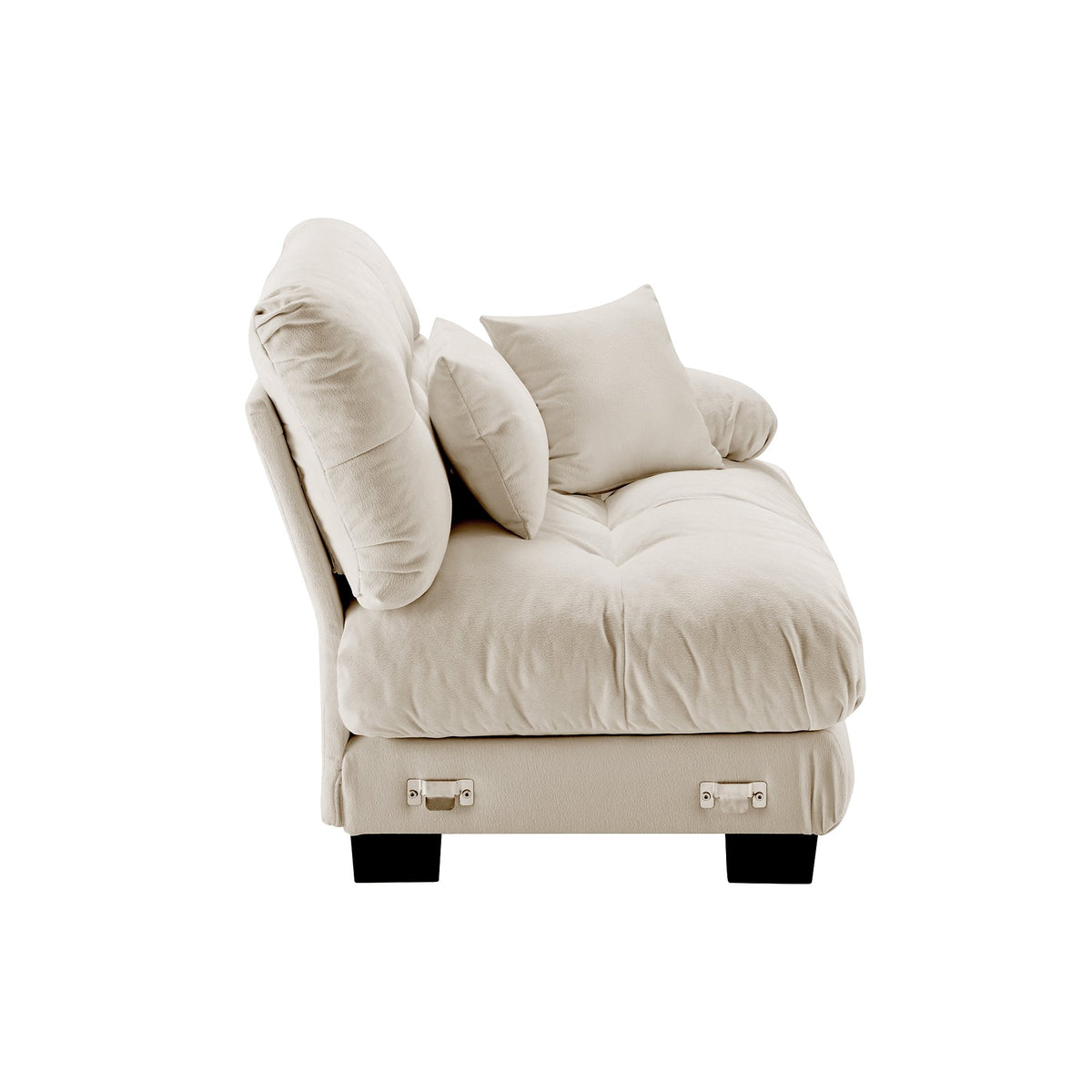 27  Sofa RSF W/2 pillows - Light Coffee