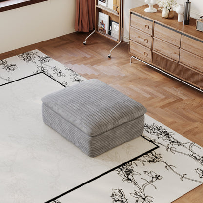 1 Ottoman,Grey