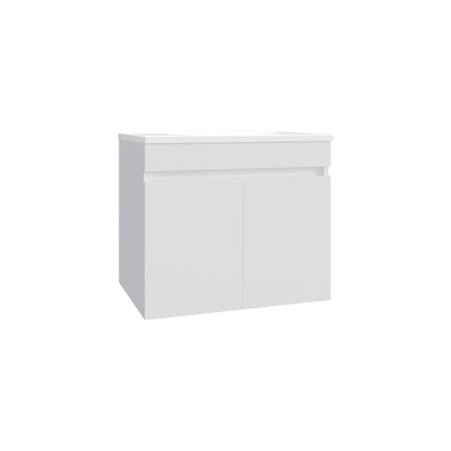 Bathroom Vanity with Sink, 2 Doors, 2 Shelves