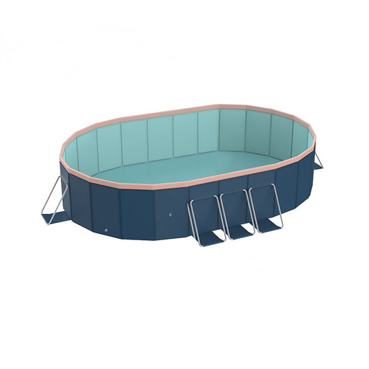 3.0m PVC folding pool (not inflatable) bathes and cools in summer, suitable for outdoor patio beach garden – Model W2710P337295
