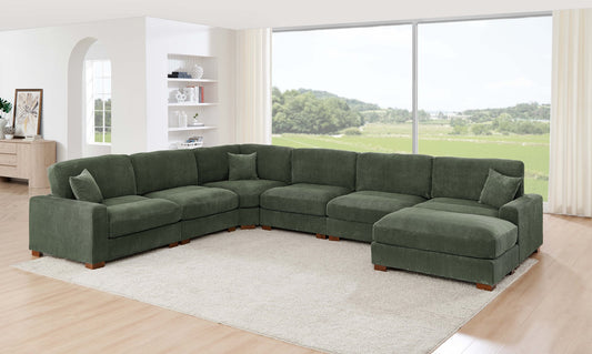 164" Wide Modular Corner Sectional