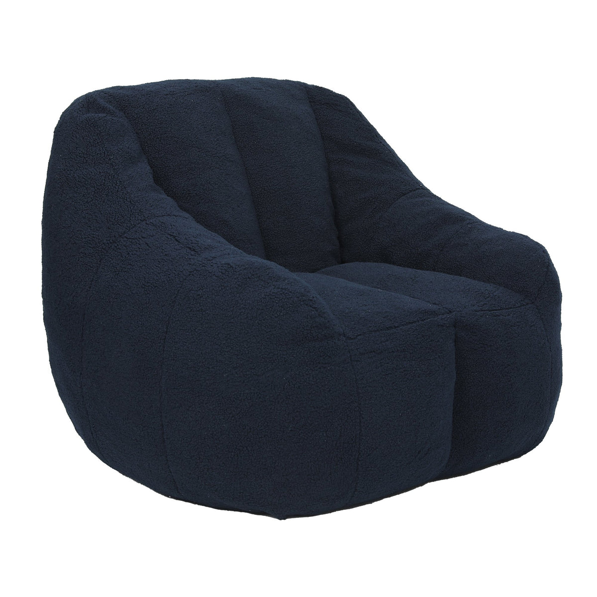 Bean Bag Chair with Filler, Bean Bag Sofa with Tufted Soft Stuffed Filling, Fluffy and Lazy Sofa, Comfy Cozy BeanBag Chairs with Memory Foam for Dorm, Apartment, Living Room