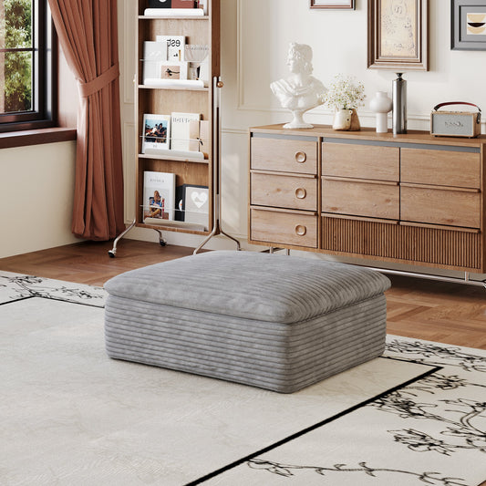1 Ottoman,Grey