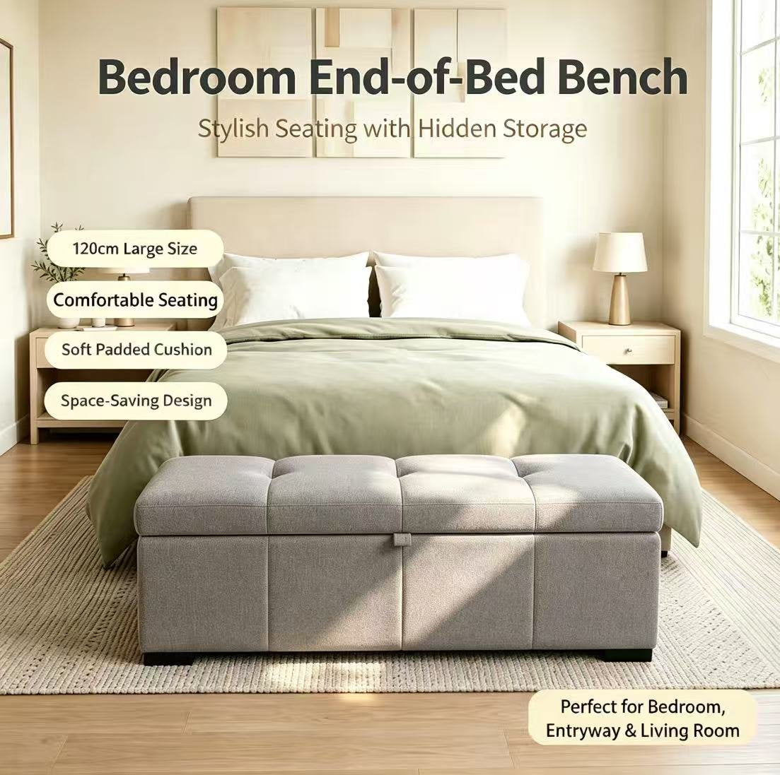 bedroom bench