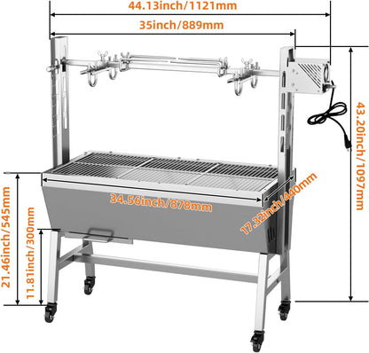60kg Lamb Roaster Without Baffle