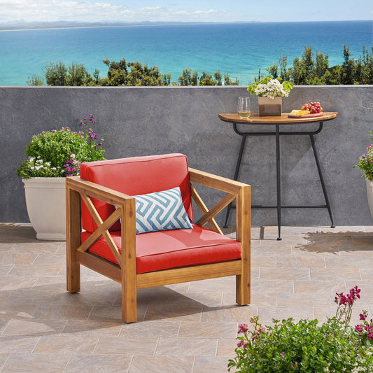 BRAVA CLUB CHAIR – Model 65545.00RED